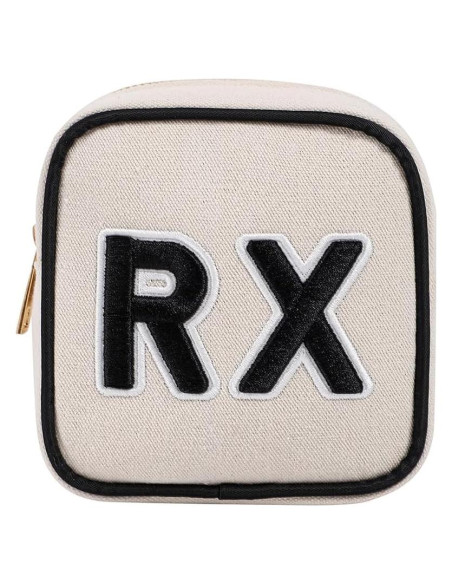 Bolsa de Lona Organizador de Cosméticos RSRSLEII Beige 12.7x11.4x6.1cm Bolsa de Lona Organizador de Cosméticos RSRSLEII Beige 12.7x11.4x6.1cm