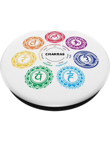PopSockets PopGrip Chakra de Yoga Soporte Intercambiable