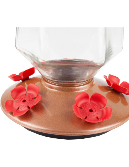 Alimentador de Colibríes Perky-Pet 9109-1SR Vidrio 0,83 L Bronce Alimentador de Colibríes Perky-Pet 9109-1SR Vidrio 0,83 L Bronce