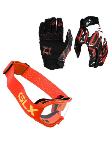 Casco GLX GX623 para ATV/Moto de Tierra - Camo Pequeño