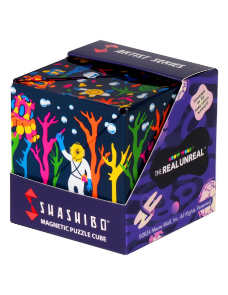 SHASHIBO Meow Wolf - Cubo Magnético Transformable 36 Imán SHASHIBO Meow Wolf - Cubo Magnético Transformable 36 Imán
