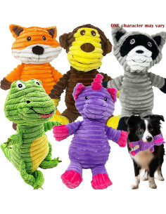 Paquete de 5 Juguetes de Peluche Jalousie para Perros 2