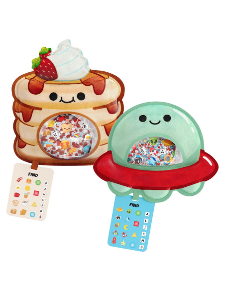 BIZYBOO Busca y Encuentra Peluche - Juego Educativo 2 Piezas BIZYBOO Busca y Encuentra Peluche - Juego Educativo 2 Piezas
