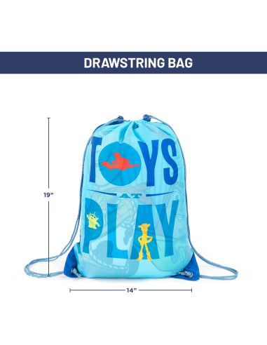 Saco de Dormir Infantil Jay Franco Toy Story 137x68 cm Azul