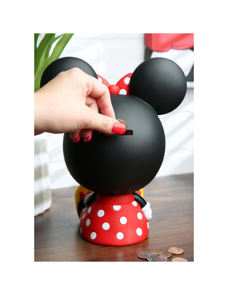 Banco de Dinero PVC Minnie Mouse 15x12x20 cm Banco de Dinero PVC Minnie Mouse 15x12x20 cm