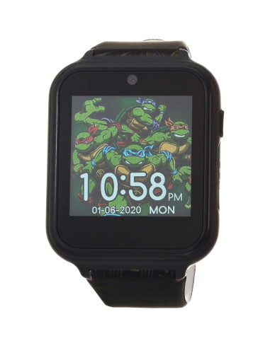 Reloj Inteligente para Niños Accutime Tortugas Ninja con Cámara y Juegos