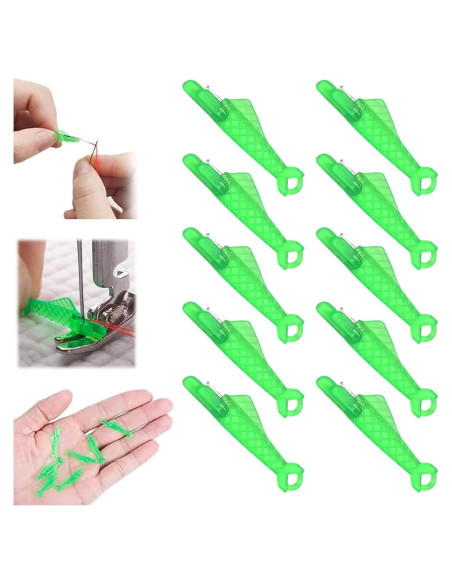 10 Enhebradores Automáticos de Agujas OTXKXBLP Verde 10 Enhebradores Automáticos de Agujas OTXKXBLP Verde