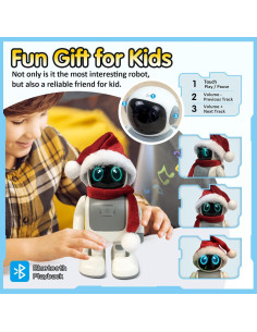 Altavoz Robot Bailarín Gsou Bluetooth Interactivo 20cm 2