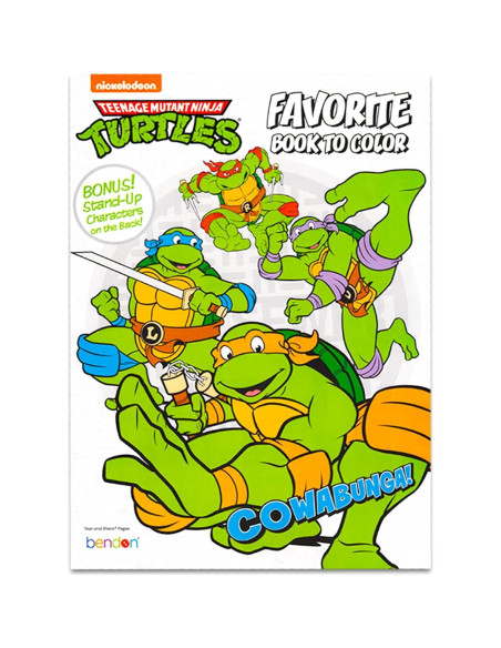 Conjunto de Actividades TMNT con Bolsa de Viaje y Libro Conjunto de Actividades TMNT con Bolsa de Viaje y Libro