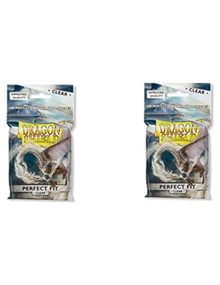 Dragon Shield Manga Interior Transparente 100 ct Estándar Dragon Shield Manga Interior Transparente 100 ct Estándar