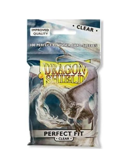 Dragon Shield Manga Interior Transparente 100 ct Estándar Dragon Shield Manga Interior Transparente 100 ct Estándar