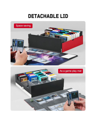 Caja de Almacenamiento de Cartas ZLCA 3000+ con Divisores