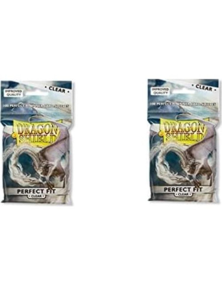 Dragon Shield Manga Interior Transparente 100 ct Estándar Dragon Shield Manga Interior Transparente 100 ct Estándar