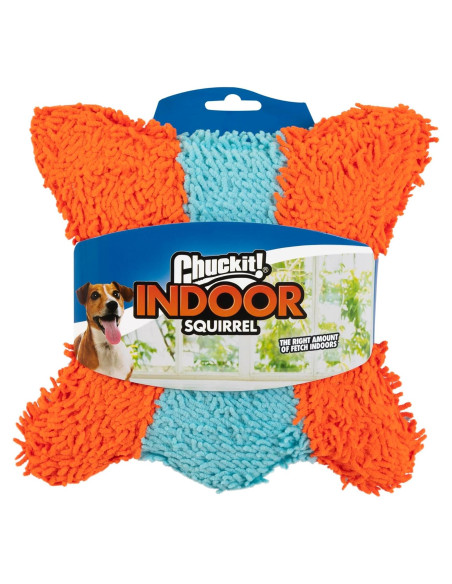 Chuckit! Juguete de Ardilla para Fetch Interiores 22,86 cm Chuckit! Juguete de Ardilla para Fetch Interiores 22,86 cm