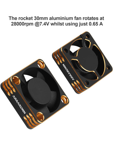 Ventilador de Enfriamiento DideaECO 2Pack 28000RPM RC 540 550