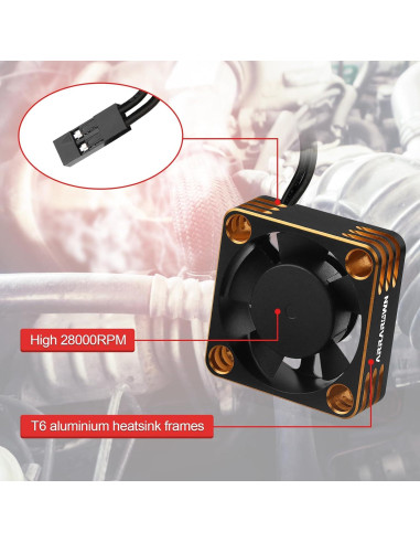 Ventilador de Enfriamiento DideaECO 2Pack 28000RPM RC 540 550