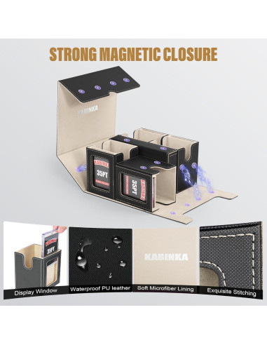 Caja de Barajas Kabinka 5 en 1 para Cartas Coleccionables