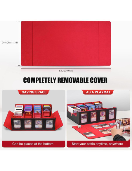 Caja de Almacenamiento Kabinka para 2400+ Cartas TCG Caja de Almacenamiento Kabinka para 2400+ Cartas TCG