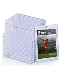 50 Soportes Magnéticos para Tarjetas 35pt SAMYUCHO