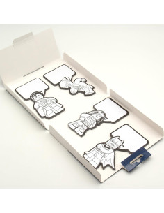 Notas Adhesivas para Colorear LEGO Batman 4 Blocs 25 Hojas 2