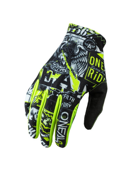 Guante O'NEAL Matrix Amarillo Ajustable Talla 11 Guante O'NEAL Matrix Amarillo Ajustable Talla 11