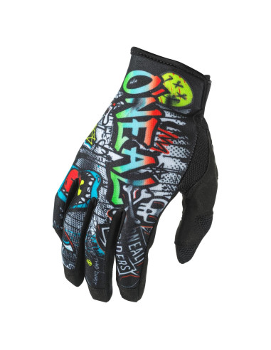 Guante O'NEAL Mayhem V.24 Hombre Negro/Blanco Talla 10