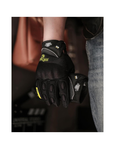 Guantes de Motocicleta BORLENI X-Large Transpirables Guantes de Motocicleta BORLENI X-Large Transpirables