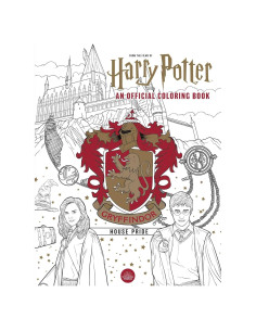 Harry Potter: Gryffindor House Pride: The Official Coloring Book: (Gifts Books for Harry Potter Fans, Adult Coloring Books)
