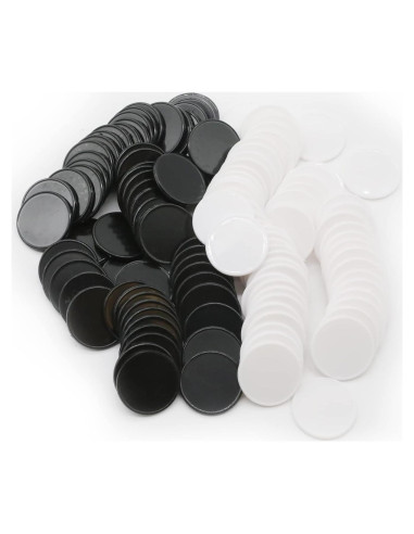 Juego de 100 Fichas de Plástico para Aprendizaje 25 mm