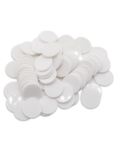 Juego de 100 Fichas de Plástico para Aprendizaje 25 mm Juego de 100 Fichas de Plástico para Aprendizaje 25 mm