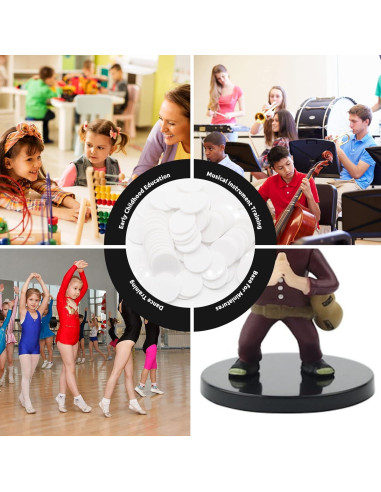 Juego de 100 Fichas de Plástico para Aprendizaje 25 mm
