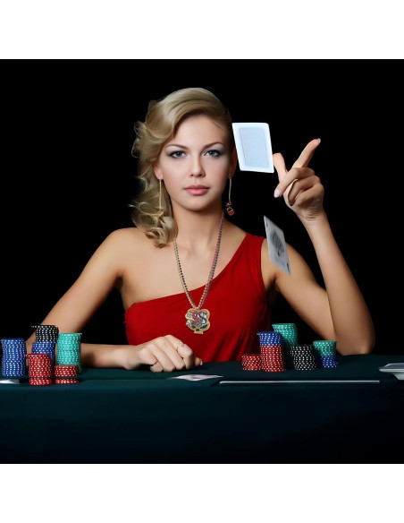 Juego de 24 Collares de Perlas Casino Sayaya con Dados y Fichas Juego de 24 Collares de Perlas Casino Sayaya con Dados y Fichas
