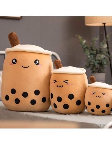 Almohada de Peluche Boba Taza de Té VHYHCY 34.8 cm Marrón