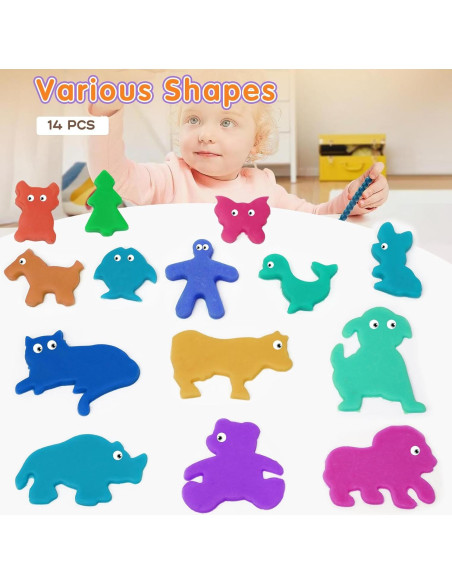 Juego de Herramientas de Plastilina Toyze 30 Pcs para Niños Juego de Herramientas de Plastilina Toyze 30 Pcs para Niños