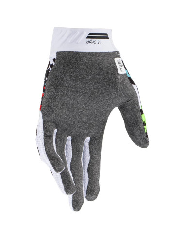 Guantes Leatt Moto 1.5 GripR Adulto Negro/Blanco XX-Large