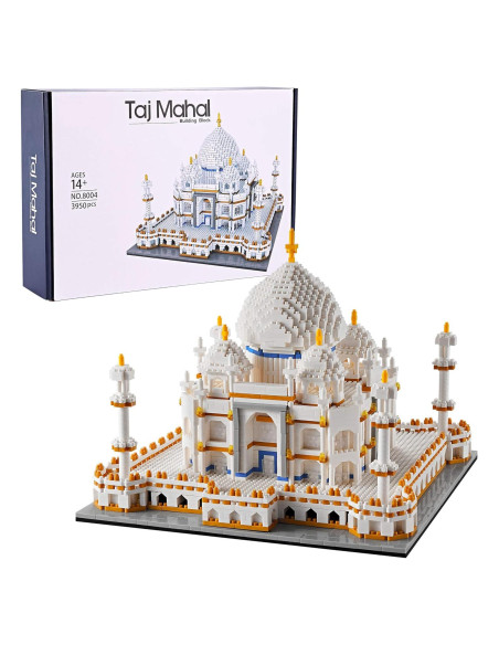Conjunto Bloques Construcción Taj Mahal KLEMi 3950 Piezas Conjunto Bloques Construcción Taj Mahal KLEMi 3950 Piezas
