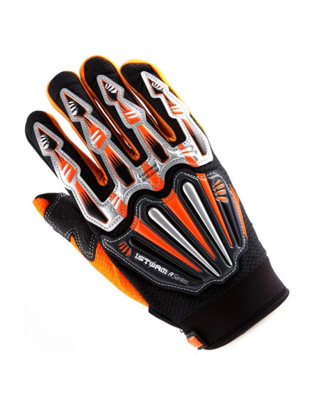 Guantes de Ciclismo WOW MXA008 Naranja Protección Dura Guantes de Ciclismo WOW MXA008 Naranja Protección Dura
