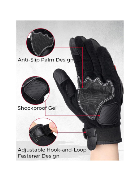 Guantes Tácticos KEMIMOTO XX-Large con Pantalla Táctil Guantes Tácticos KEMIMOTO XX-Large con Pantalla Táctil