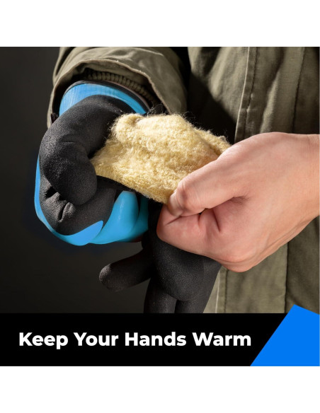 Guantes Toolant Impermeables 3 Pares Invierno Talla XX-Large Guantes Toolant Impermeables 3 Pares Invierno Talla XX-Large