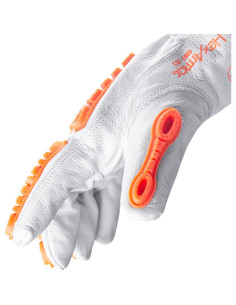 Guantes de Trabajo HexArmor 4067 Cuero A7 3XL Impacto 2