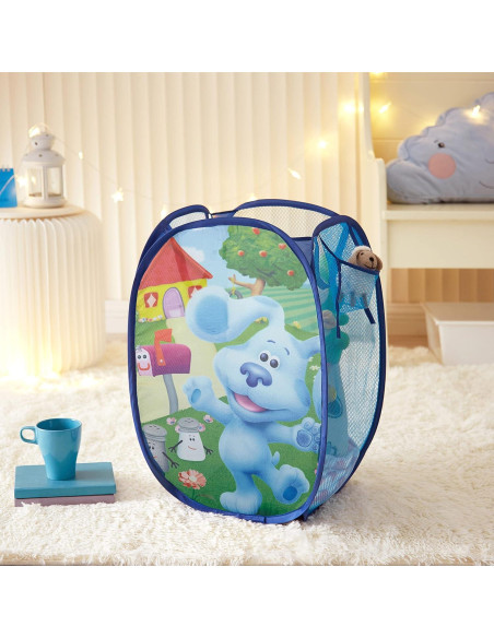 Cesta Pop Up Idea Nuova Blues Clues 54L Plegable y Ligera Cesta Pop Up Idea Nuova Blues Clues 54L Plegable y Ligera