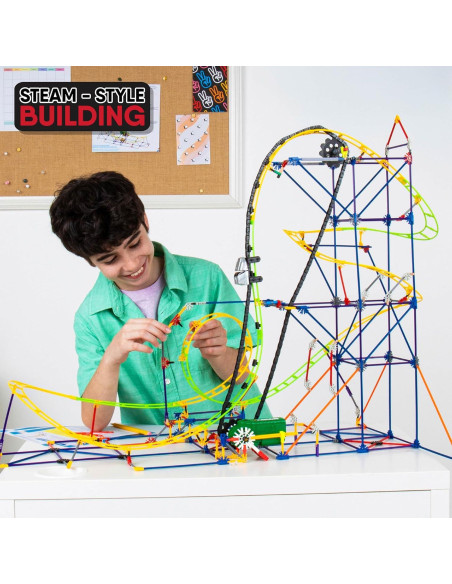 K'NEX Educación Set Montaña Rusa 546 Piezas 8+ K'NEX Educación Set Montaña Rusa 546 Piezas 8+