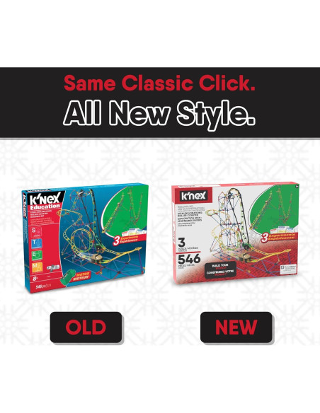 K'NEX Educación Set Montaña Rusa 546 Piezas 8+ K'NEX Educación Set Montaña Rusa 546 Piezas 8+