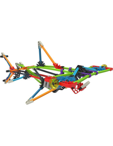 K'NEX Conjunto de Construcción Intermedio 395 Piezas 60 Modelos
