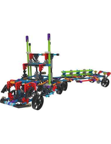 K'NEX Conjunto de Construcción Intermedio 395 Piezas 60 Modelos