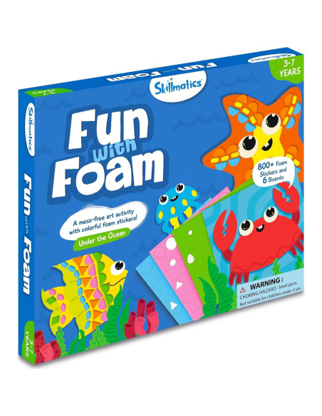 Kit de Manualidades Skillmatics - Stickers de Espuma 3D Kit de Manualidades Skillmatics - Stickers de Espuma 3D