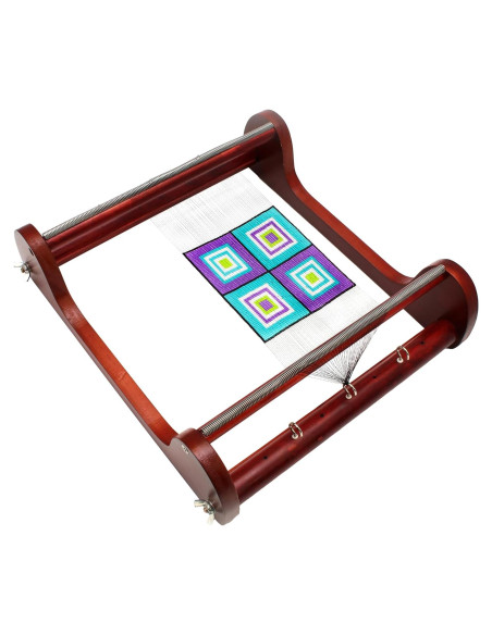 Telar de Cuentas de Madera The Beadsmith 31.75x33.02 cm Telar de Cuentas de Madera The Beadsmith 31.75x33.02 cm