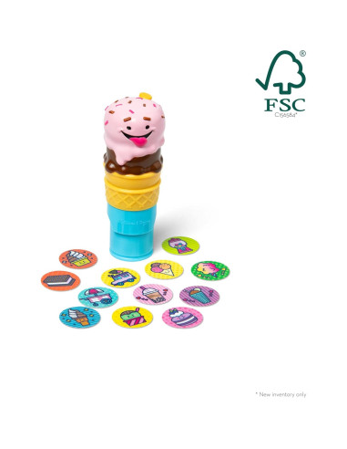 Bloc de Actividades Melissa & Doug Helado 24 Páginas 300 Stickers