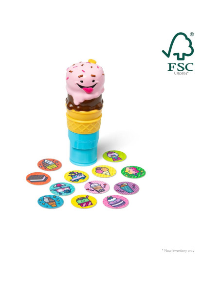 Bloc de Actividades Melissa & Doug Helado 24 Páginas 300 Stickers Bloc de Actividades Melissa & Doug Helado 24 Páginas 300 Stickers