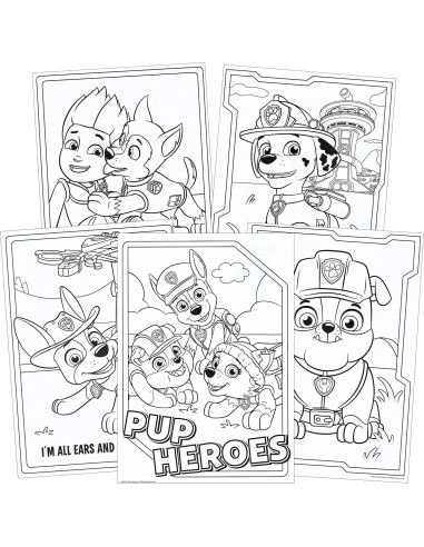 Conjunto de Actividades PAW Patrol - Libro y Stickers